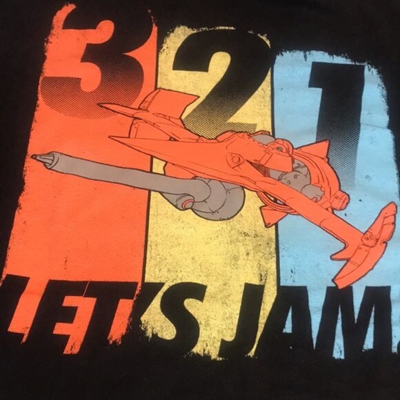 Let’s Jam 3 2 1 black T-shirt Size XXL - Picture 6 of 7
